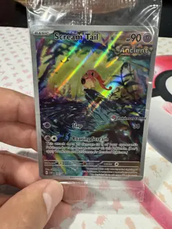 Scream Tail #065 Scarlet & Violet Black Star Pokemon Center Stamped Promo SEALED - Image 3