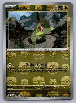 Axew (Master Ball Pattern) Common Pokemon SV: Black Bolt 068/086 NM - Image 1