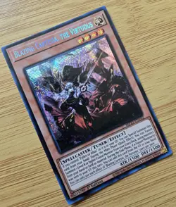 Yugioh Blazing Cartesia, the Virtuous MP23-EN162 Prismatic Secret Rare 1st Ed NM - Image 3
