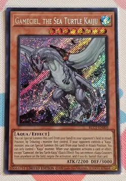 Gameciel, the Sea Turtle Kaiju BLC1-EN005 Battles of Legend: Chapter 1... - Image 1