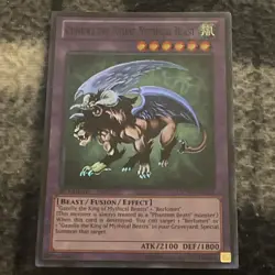 Yu-Gi-Oh! Chimera the Flying Mythical Beast LCYW-EN052 1st Edition NM - Image 1