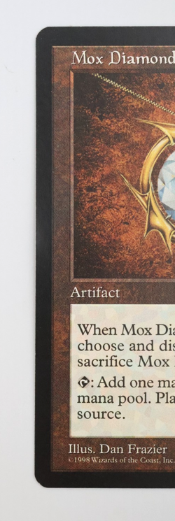 MAGIC: THE GATHERING STRONGHOLD MOX DIAMOND - Rare Artifact Card English Regular - Image 4