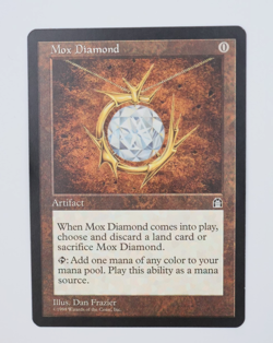 MAGIC: THE GATHERING STRONGHOLD MOX DIAMOND - Rare Artifact Card English Regular - Image 5