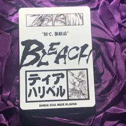 Tier Harribel BLEACH ICE Goddess Anime Waifu ACG Girl Holo Card - Image 4