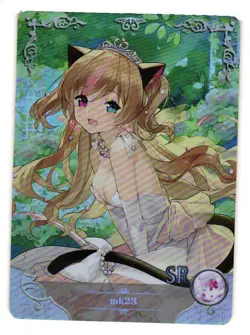 MK23 Girls Frontline SR Goddess Story Anime Doujin Card - Image 1