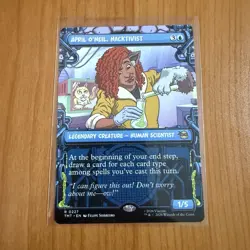 April O’neil Hacktivist (SHOWCASE) TMNT - Teenage Mutant Ninja Turtles MTG Magic - Image 1