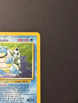 Wizards Pokemon TCG Blastoise 2/102 Base Set Holo Rare HP100 English - Image 4