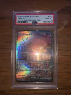 2023 POKEMON SVP 151 ULTRA-PREMIUM COLLECTION #053 MEW EX PSA 10 - Image 2