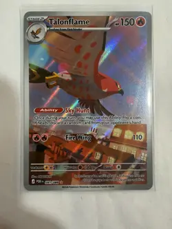 Pokemon TCG Talonflame Perfect Order 091/088 Holo Illustration Rare Near Mint - Image 1
