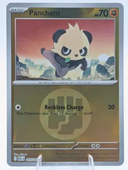 Pancham (Energy Symbol Pattern) 115/217 Holo Common Ascended Heroes Pokemon NM - Image 1
