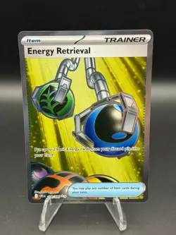 Energy Retrieval 108/086 Ultra Rare ME04: Chaos Rising Pokemon Near Mint - Image 1