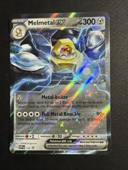 Pokemon TCG Melmetal EX 104 SVP Black Star Promo Holo LP Lightly Played - Image 1