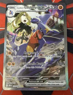 Pokemon TCG Cynthia’s Garchomp 232/182 Destined Rivals - Image 1