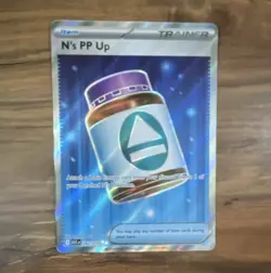 N's PP Up 262/217 Ascended Heroes Full Art Holo Pokemon TCG - Image 1