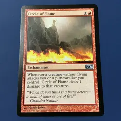 Circle of Flame [Magic 2012] Magic MTG NM Single Card - Image 2