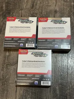 Pokemon Journey Together Booster Bundle Box TCG 3 Boxes Sealed English - Image 2