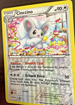 Cinccino RC19/RC25 Legendary Treasures: Radiant Collection Holo Pokemon TCG NM - Image 2