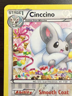 Cinccino RC19/RC25 Legendary Treasures: Radiant Collection Holo Pokemon TCG NM - Image 3