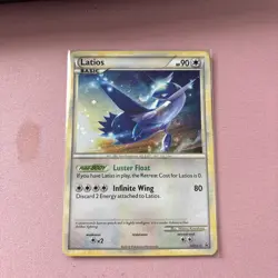 Pokemon TCG Latios Heart Gold & Soul Silver Black Star Promo HGSS11 Cosmos Holo - Image 1