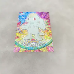 2000 TOPPS CHROME POKEMON T.V. SPARKLE #66 MACHOP - Image 2