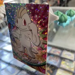 2000 TOPPS CHROME POKEMON T.V. SPARKLE #66 MACHOP - Image 3