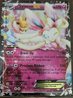 Pokemon TCG Sylveon EX RC21/RC32 Generations Radiant Collection Ultra Rare Holo - Image 1