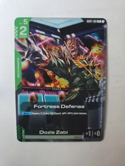 Fortress Defense (GD01-106) (NM) - Gundam Card Game - Newtype Rising (ENG) - Image 1