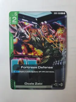 Fortress Defense (GD01-106) (NM) - Gundam Card Game - Newtype Rising (ENG) - Image 2