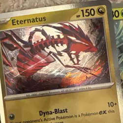 1 Mewtwo Ex + 50 Holo Rare Pokemon TCG Holo Lot Eternatus Gouging Fire Mewtwo ex - Image 2