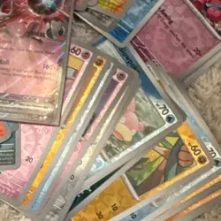 1 Mewtwo Ex + 50 Holo Rare Pokemon TCG Holo Lot Eternatus Gouging Fire Mewtwo ex - Image 4