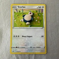 Snorlax 109/159 Rare Crown Zenith Pokemon TCG - Image 1