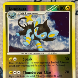 Luxio 62/146 Reverse Holo Diamond & Pearl Legends Awakened Card 2008 LP/NM - Image 2
