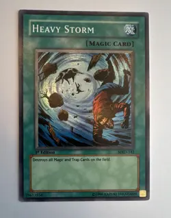 Konami Yu-Gi-Oh! TCG Heavy Storm Metal Raiders 1st Edition Super Rare MRD-142 - Image 1