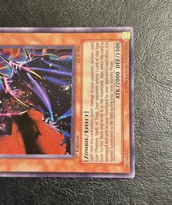 Yu-Gi-Oh! Dark Crisis Vampire Lord Secret Rare 1st Edition #DCR-000 - Image 3