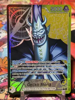 GECKO MORIA - One Piece OP14-080 - AAL Alt Art Leader - The Azure Sea's Seven - Image 1