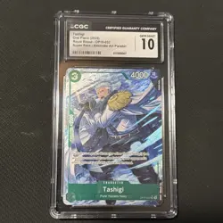 Tashigi OP10-032 SR Super Rare Alt Art ONE PIECE TCG OP10 Royal Blood CGC 10 - Image 1