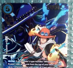 Bandai One Piece CCG Portgas D. Ace SP Holo English op 13 - Image 5