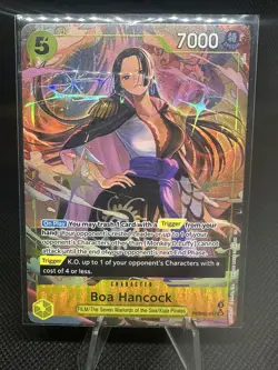 Boa Hancock PRB02-017 SR Alt Art One Piece TCG the Best Vol 2 English NEAR MINT - Image 1
