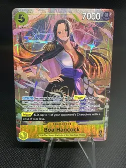 Boa Hancock PRB02-017 SR Alt Art One Piece TCG the Best Vol 2 English NEAR MINT - Image 2