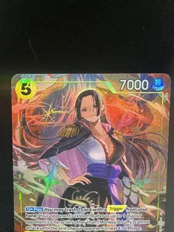 Boa Hancock PRB02-017 SR Alt Art One Piece TCG the Best Vol 2 English NEAR MINT - Image 3