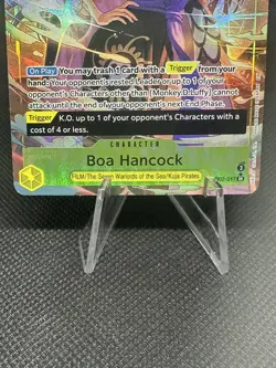 Boa Hancock PRB02-017 SR Alt Art One Piece TCG the Best Vol 2 English NEAR MINT - Image 4