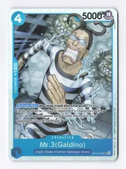 Mr.3(Galdino) (Foil) (OP16-056) (SR) One Piece The Time of Battle (OP16) - Image 1