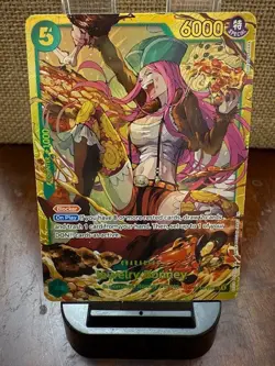 One Piece TCG Legacy of the Master Jewelry Bonney OP12-118 Secret Rare Foil M+! - Image 1