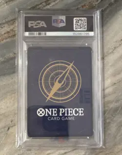 2025 One Piece CCG Stussy OP13-110 (Alternate Art) Foil SR EN PSA 10 - Image 2