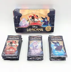 Disney Lorcana The First Chapter Booster Box Display - 24 Packs 4050368981905 - Image 1