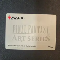 Rabanastre, Royal City - Art Series 18/53 - Final Fantasy MTG - Art Card - Image 2
