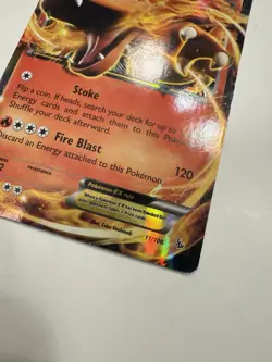 Charizard EX 11/106 Flashfire Ultra Rare Holo Pokemon Card Heavily Played HP - Image 4