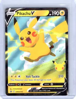 SWSH: Sword & Shield Promo Cards #SWSH143 Pikachu V - Image 1