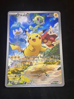 Pikachu 027 Sv: Scarlet & Violet Promo Cards Holo - Image 1