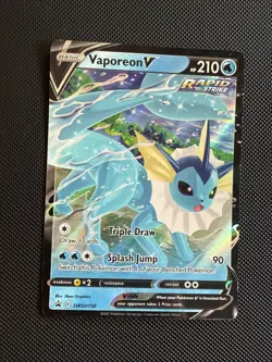 Vaporeon V SWSH150 SWSH: Sword & Shield Promo Cards Holo - Image 1